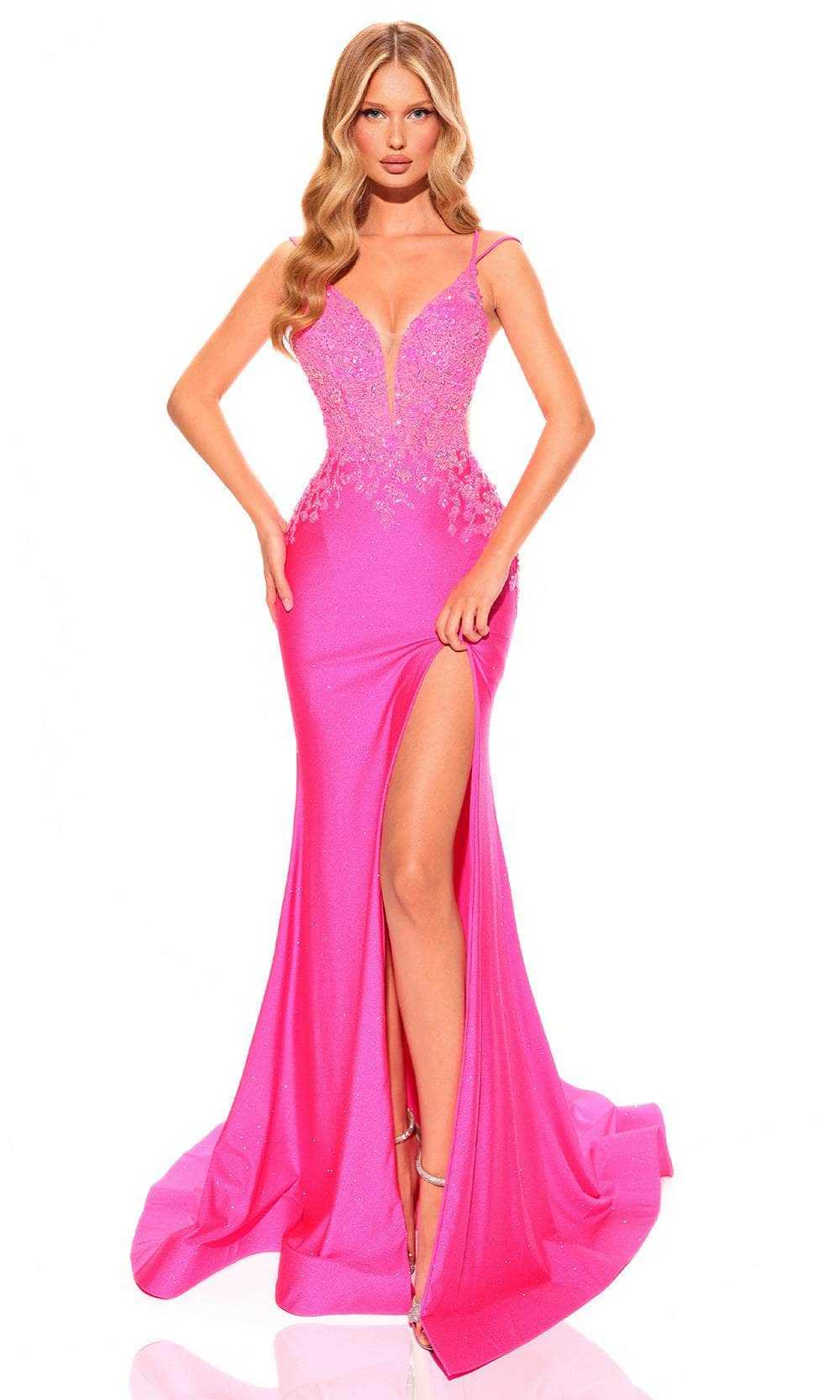 Amarra, Amarra 88747 - Embellished Bodice Prom Dress