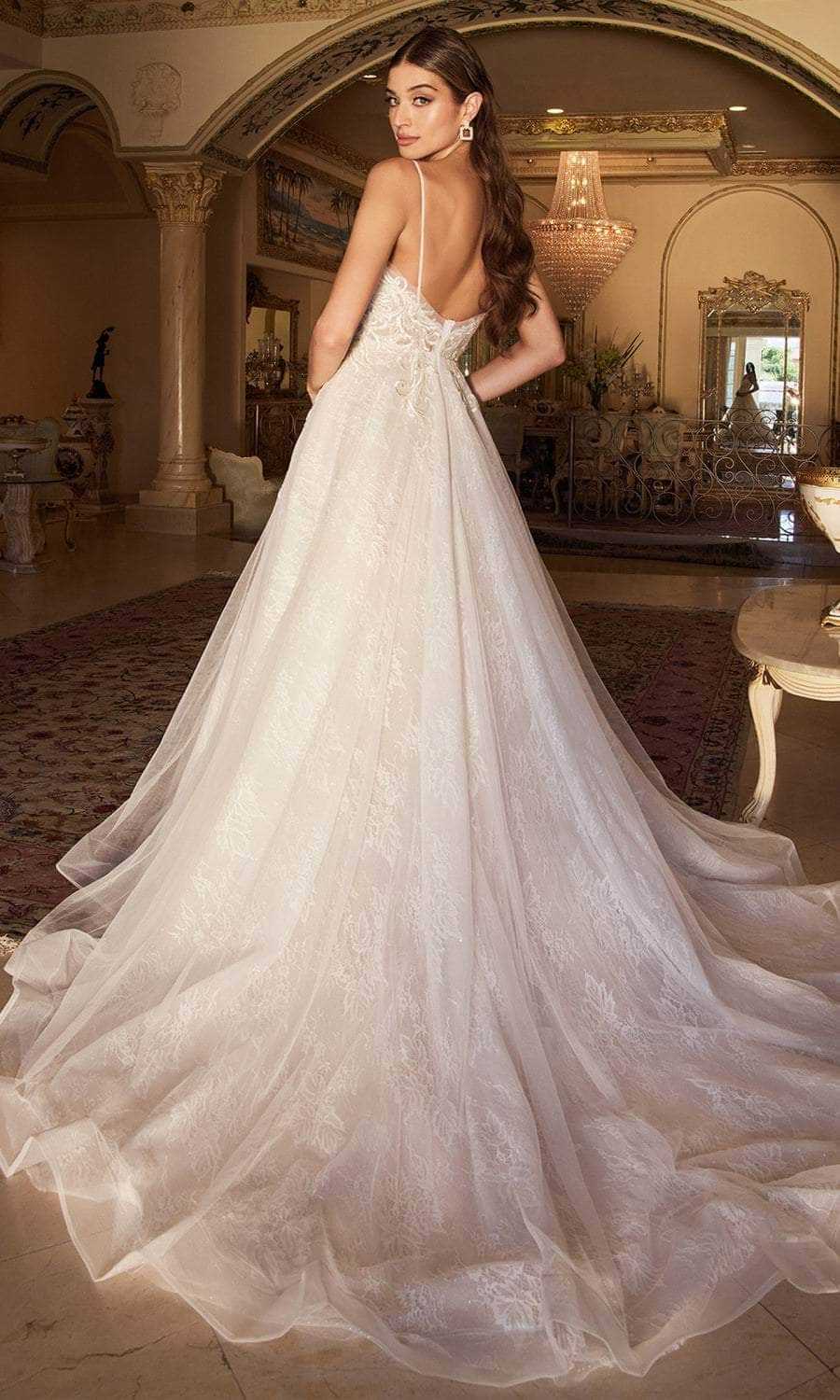 Andrea and Leo, Andrea and Leo A1102W - Chantilly Lace A-Line Bridal Gown